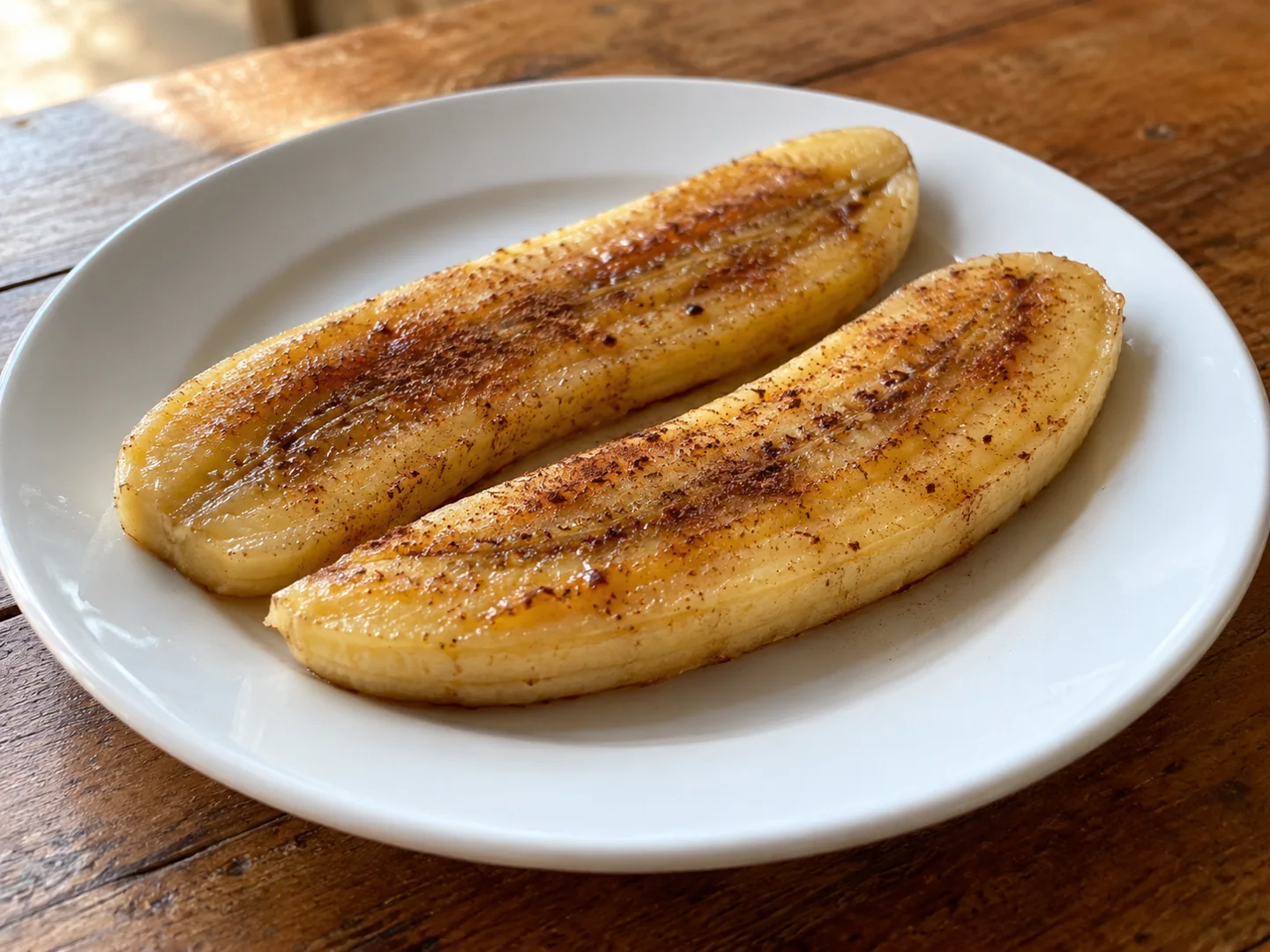Banana com Canela na Air Fryer