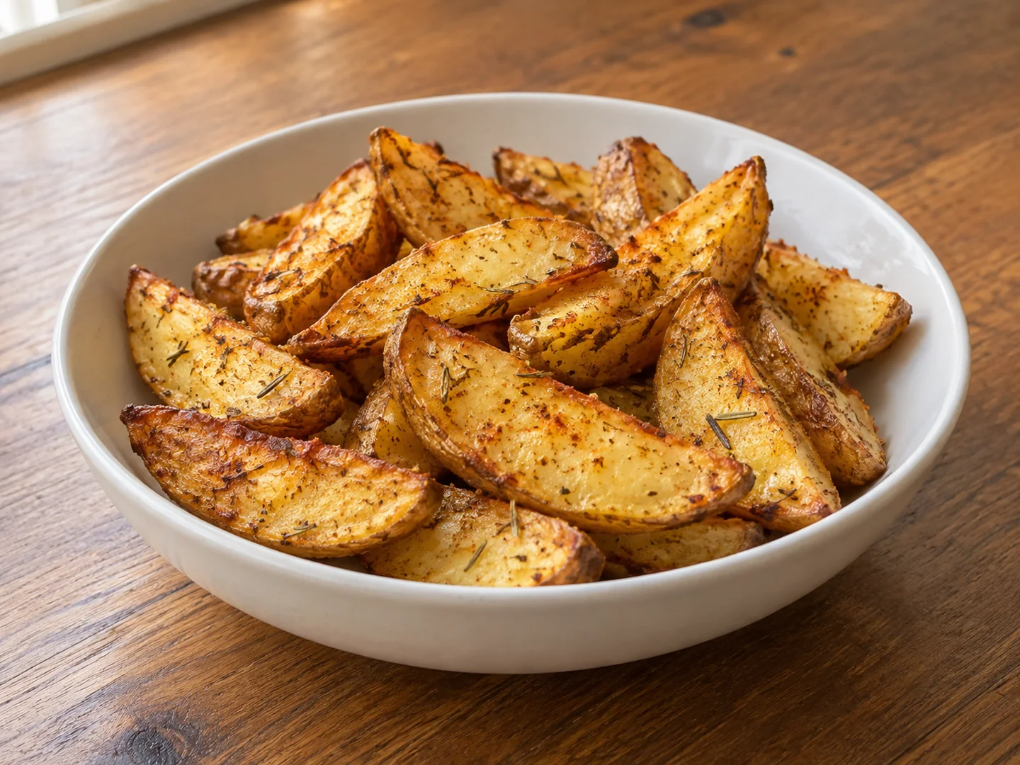 Batata Rústica Crocante na Air Fryer