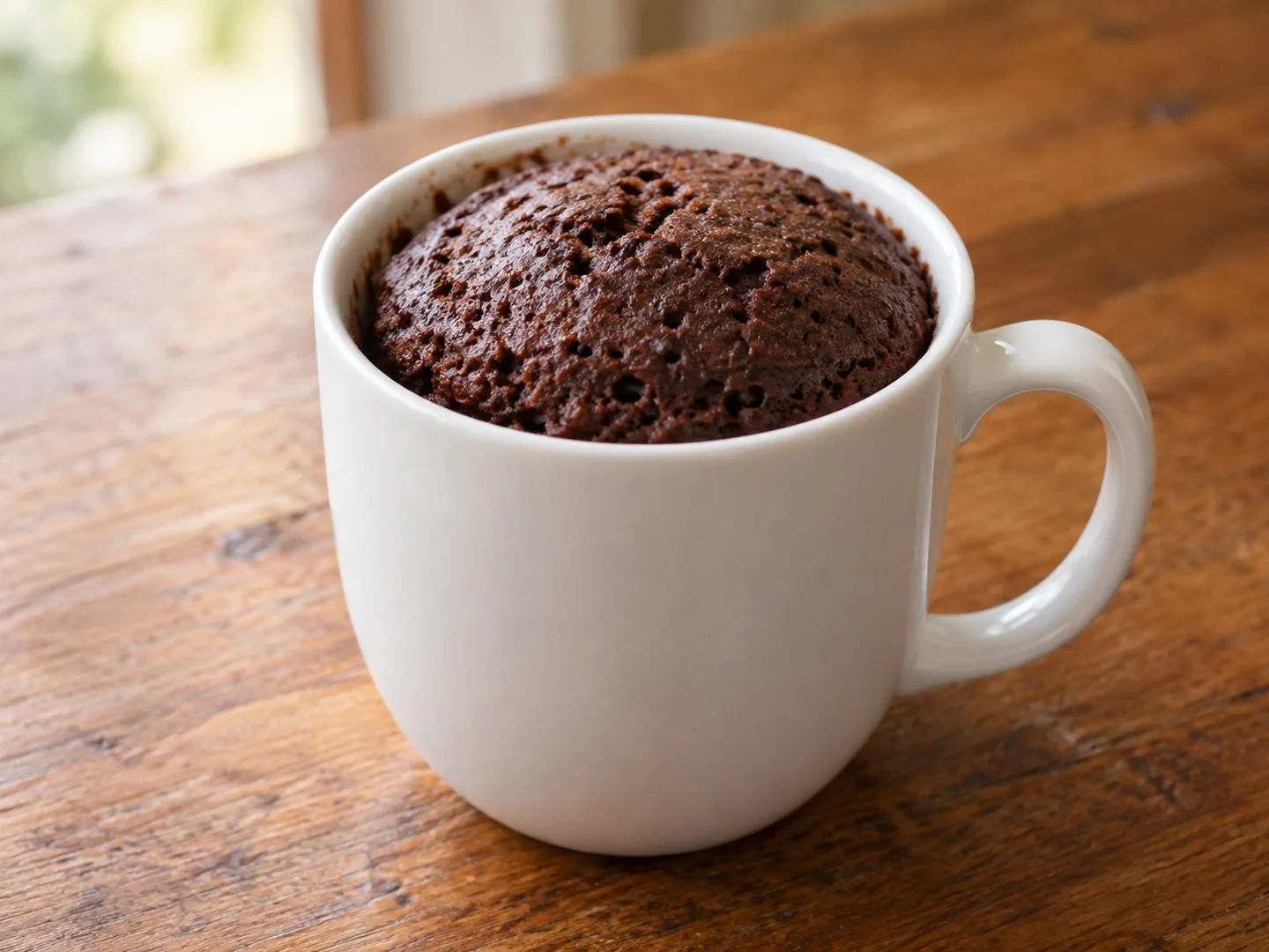 Bolo de Caneca de Chocolate