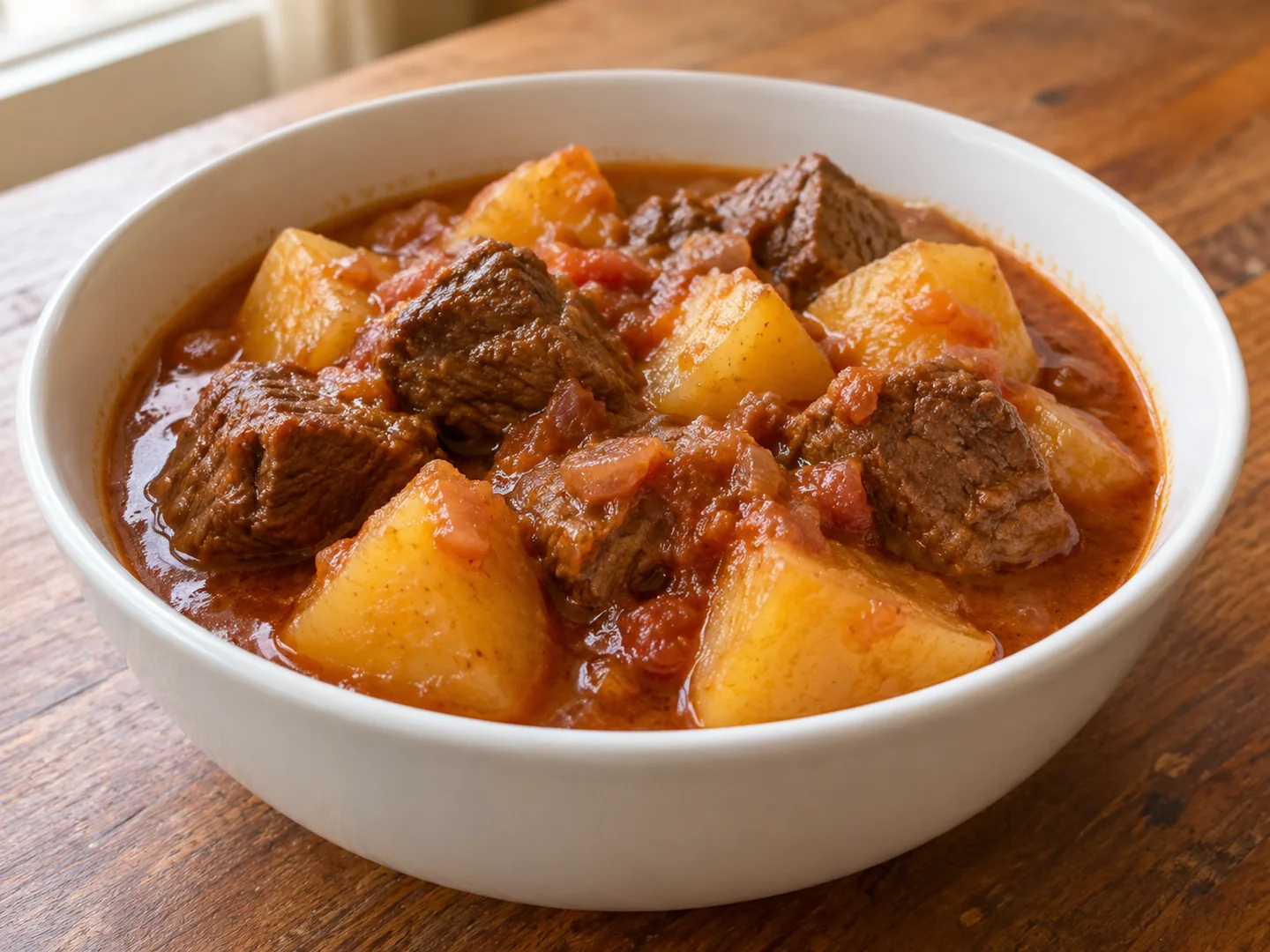 Carne de Panela com Batatas