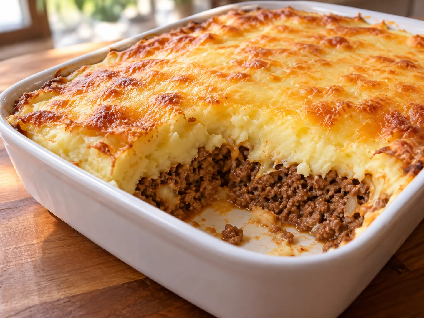 Escondidinho de Carne Moída
