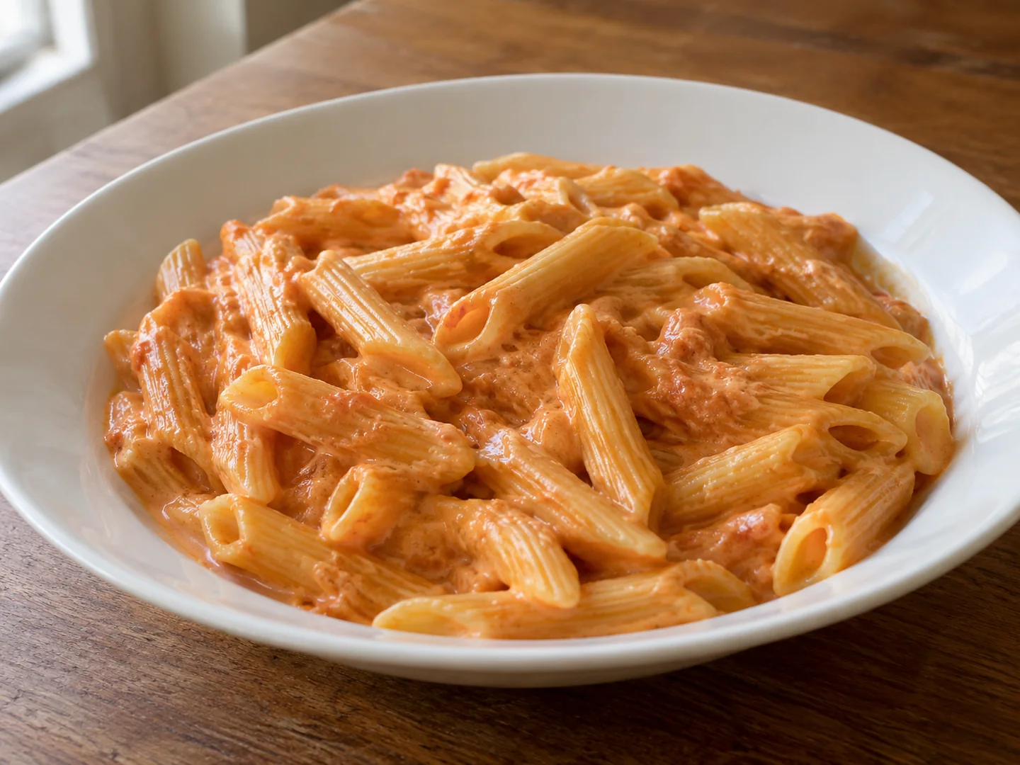 Macarrão Cremoso com Tomate